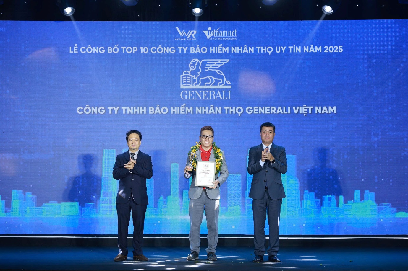 Generali Việt Nam lọt Tốp 10 công ty bảo hiểm uy tín năm 2025 - Ảnh 1.