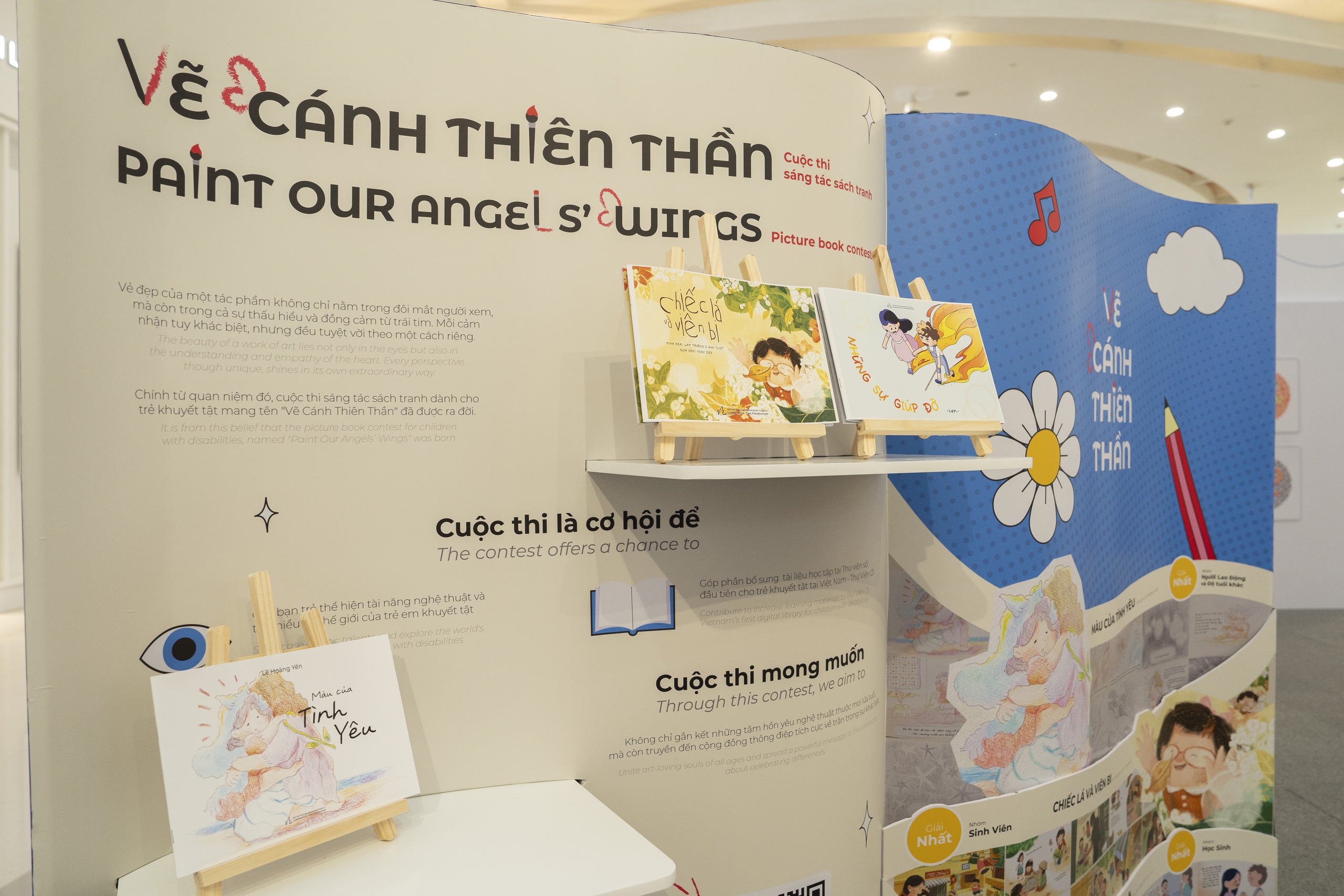Chung tay “vẽ cánh thiên thần” cho trẻ em khuyết tật- Ảnh 1.