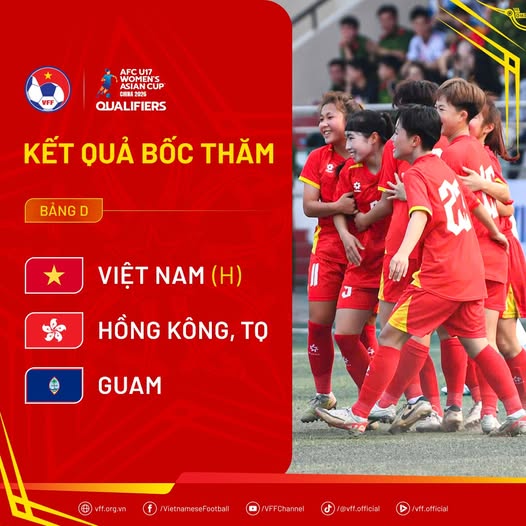 U17 nữ Việt Nam rơi vào bảng đấu nhẹ, và lợi thế lớn dự giải châu Á
- Ảnh 1.