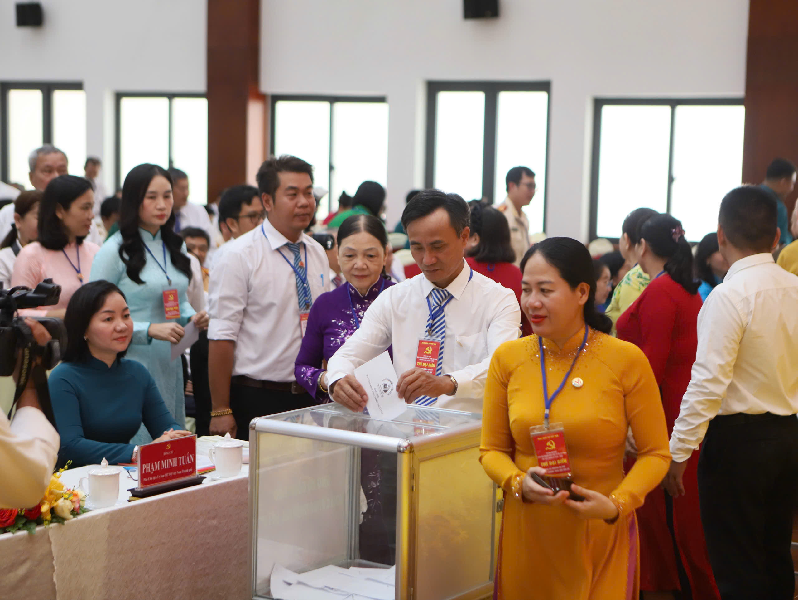 Đại hội Đảng bộ phường Bình Thới lần thứ I thành công tốt đẹp- Ảnh 11.