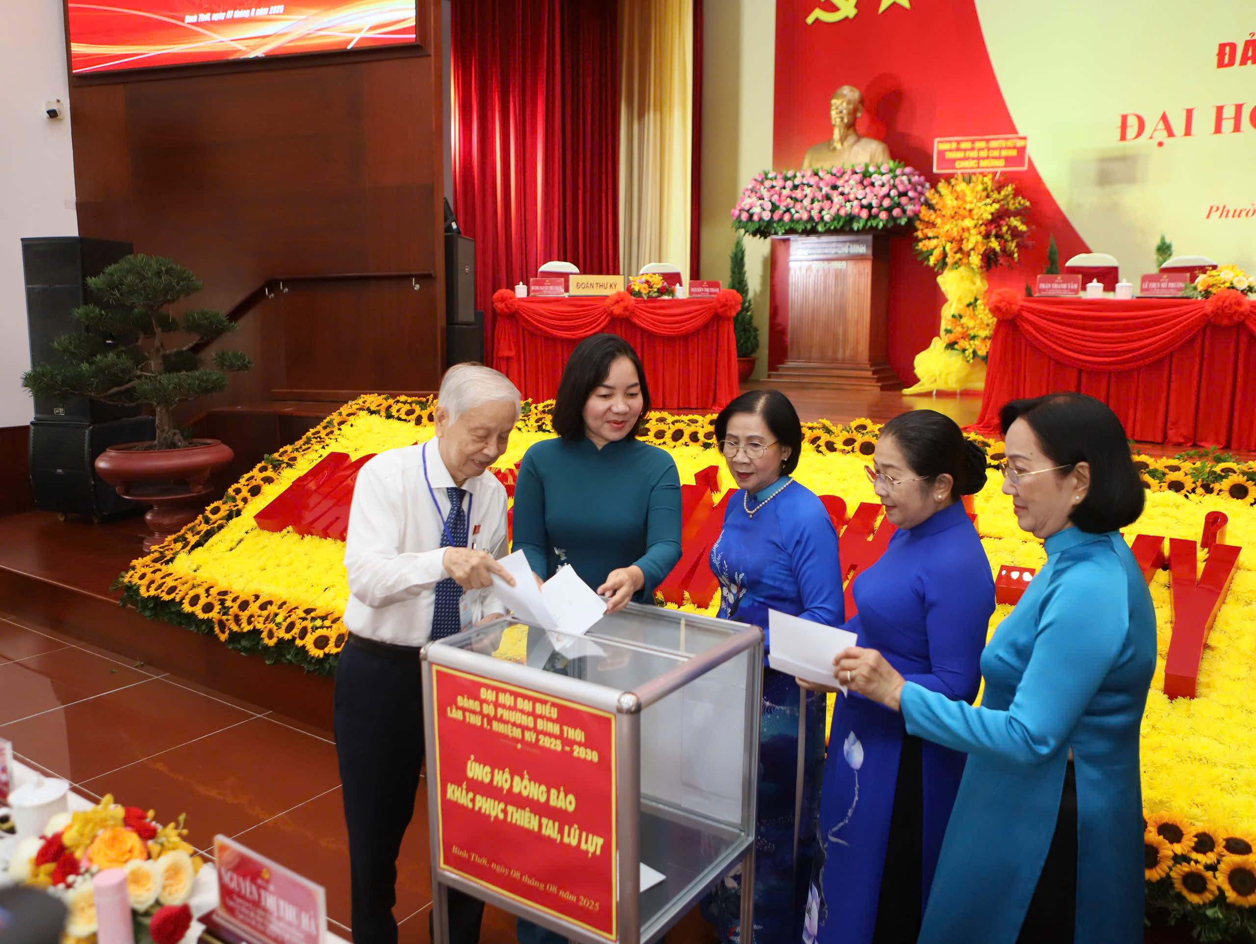 Đại hội Đảng bộ phường Bình Thới lần thứ I thành công tốt đẹp- Ảnh 12.