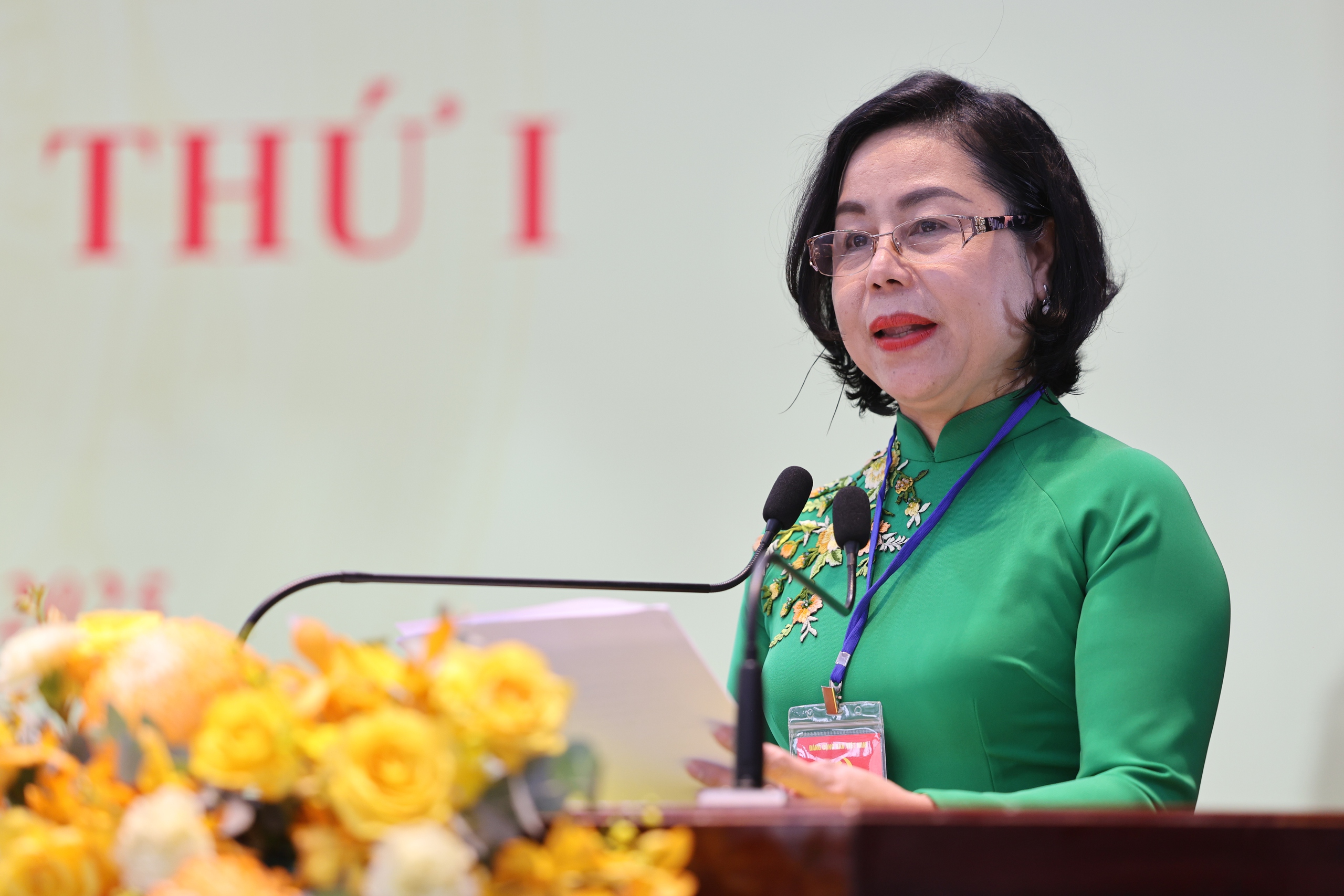Đại hội Đảng bộ phường Bình Thới lần thứ I thành công tốt đẹp- Ảnh 2.