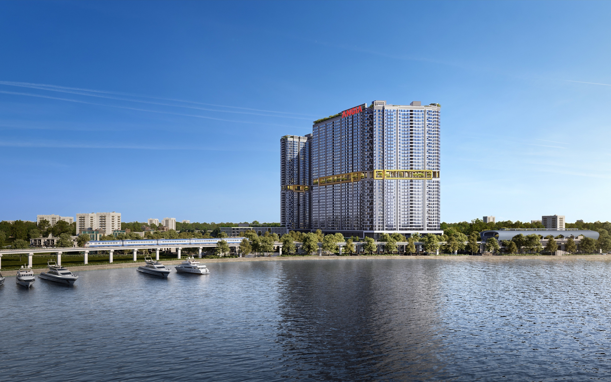 An Gia (AGG) ra mắt tòa tháp biểu tượng của dự án The Gió Riverside