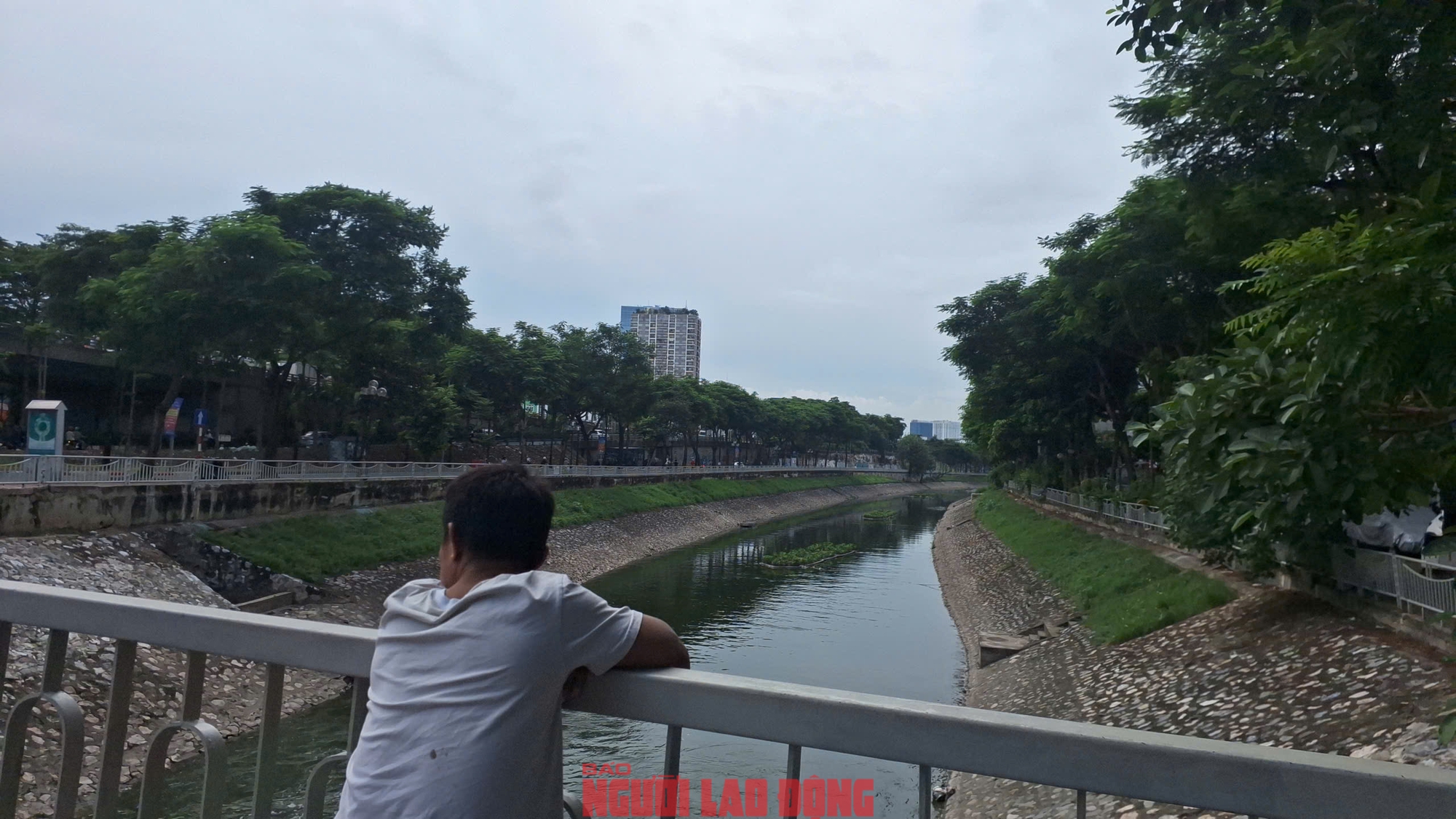 VIDEO: Người dân ngỡ ngàng ngắm dòng nước trong xanh của sông Tô Lịch- Ảnh 6.
