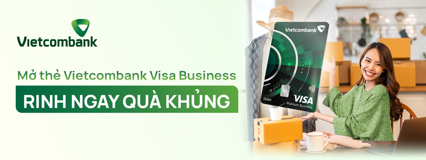 Dễ dàng khấu trừ thuế với thẻ Vietcombank Visa Business- Ảnh 2.