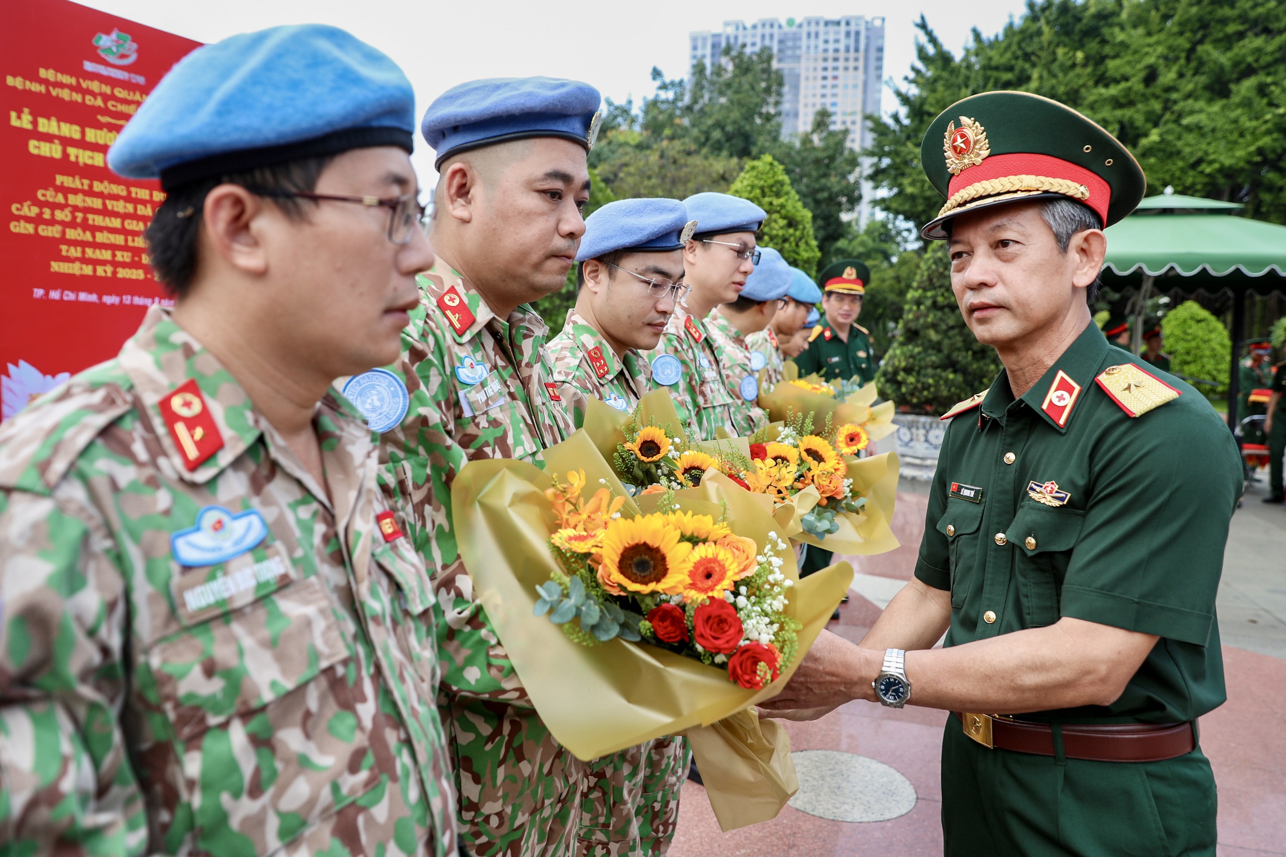 Chiến sĩ mũ nồi xanh sẵn sàng lên đường gìn giữ hòa bình tại Nam Sudan- Ảnh 8.