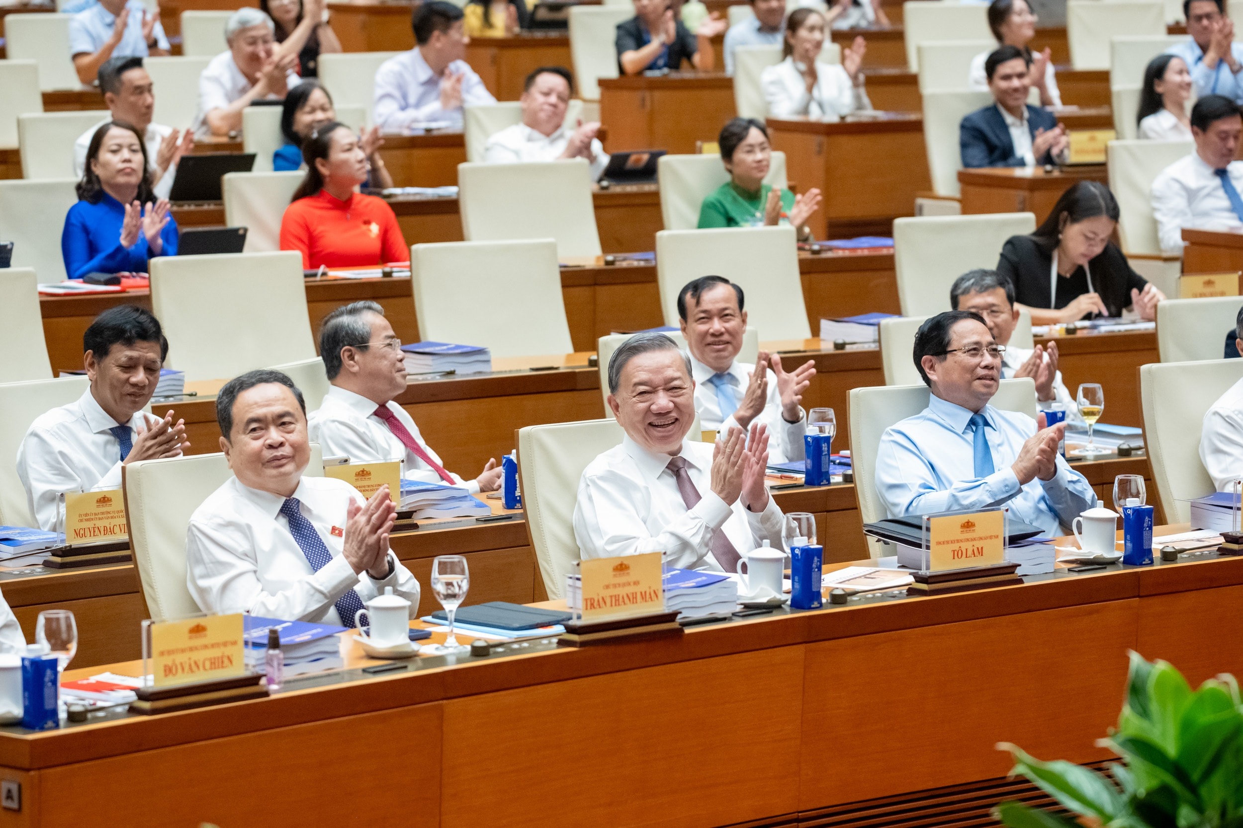 Tổng Bí thư dự hội nghị chuyên đề Bình dân học vụ số - Quốc hội số- Ảnh 2.