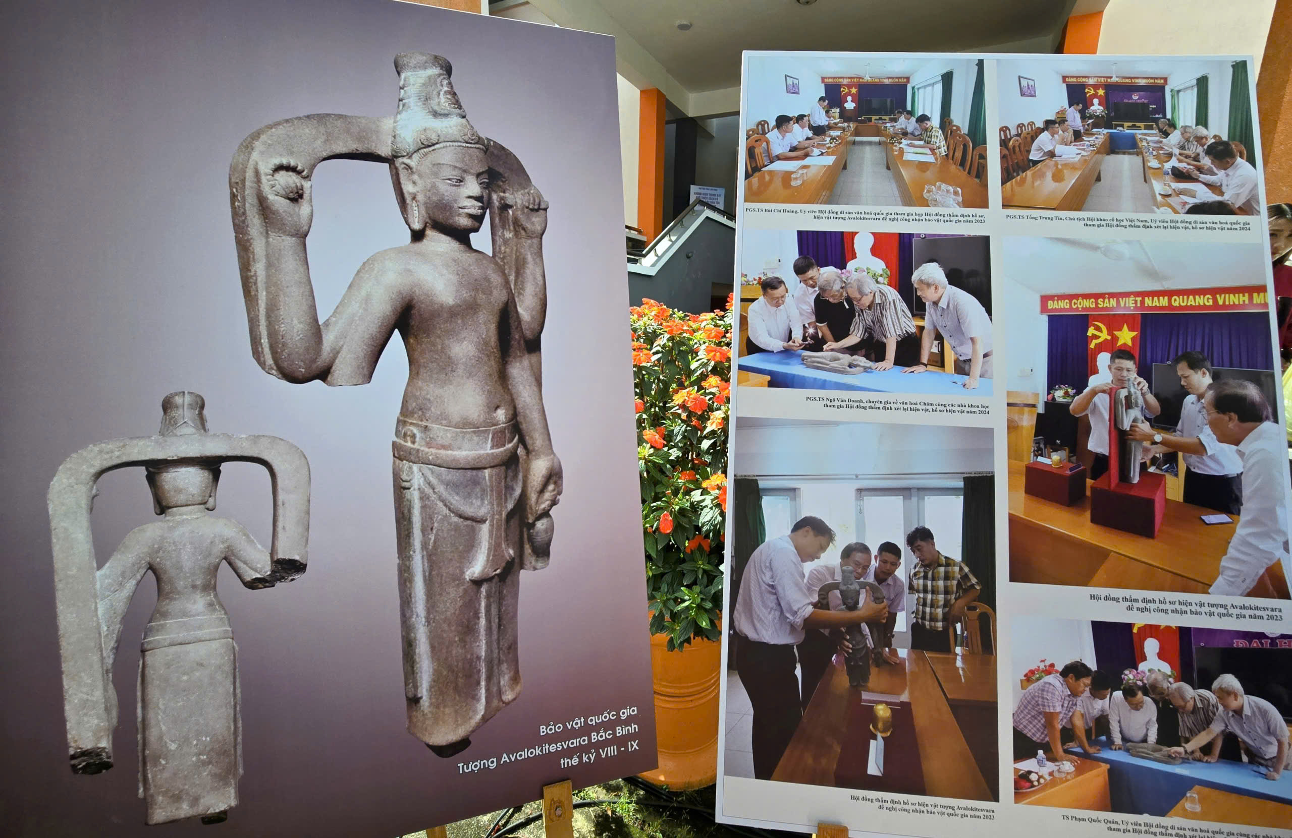 Cận cảnh bảo vật quốc gia - Tượng Avalokitesvara Bắc Bình - Ảnh 4. Cận cảnh bảo vật quốc gia - Tượng Avalokitesvara Bắc Bình - Ảnh 4.