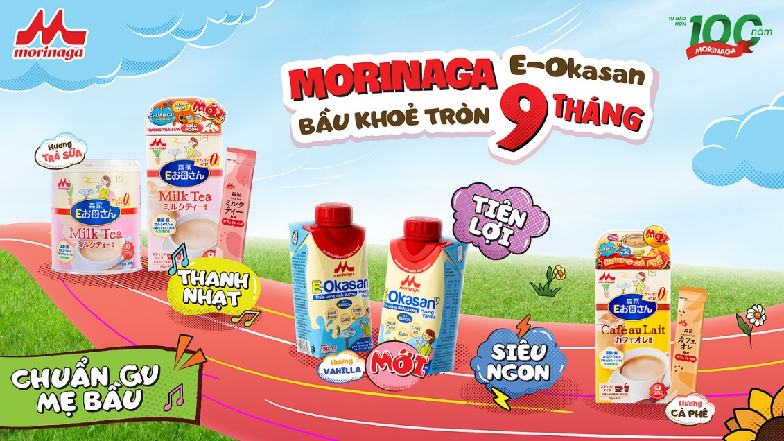 Cải tiến mới tiện lợi, siêu ngon, chuẩn gu mẹ bầu từ Morinaga E-Okasan- Ảnh 1.