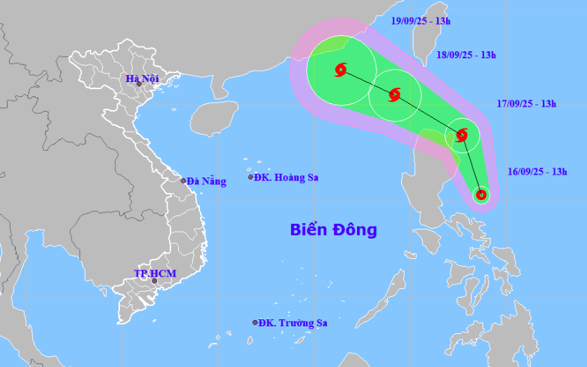 Áp thấp nhiệt đới sắp mạnh thành bão, có đổ bộ vào nước ta?- Ảnh 2.