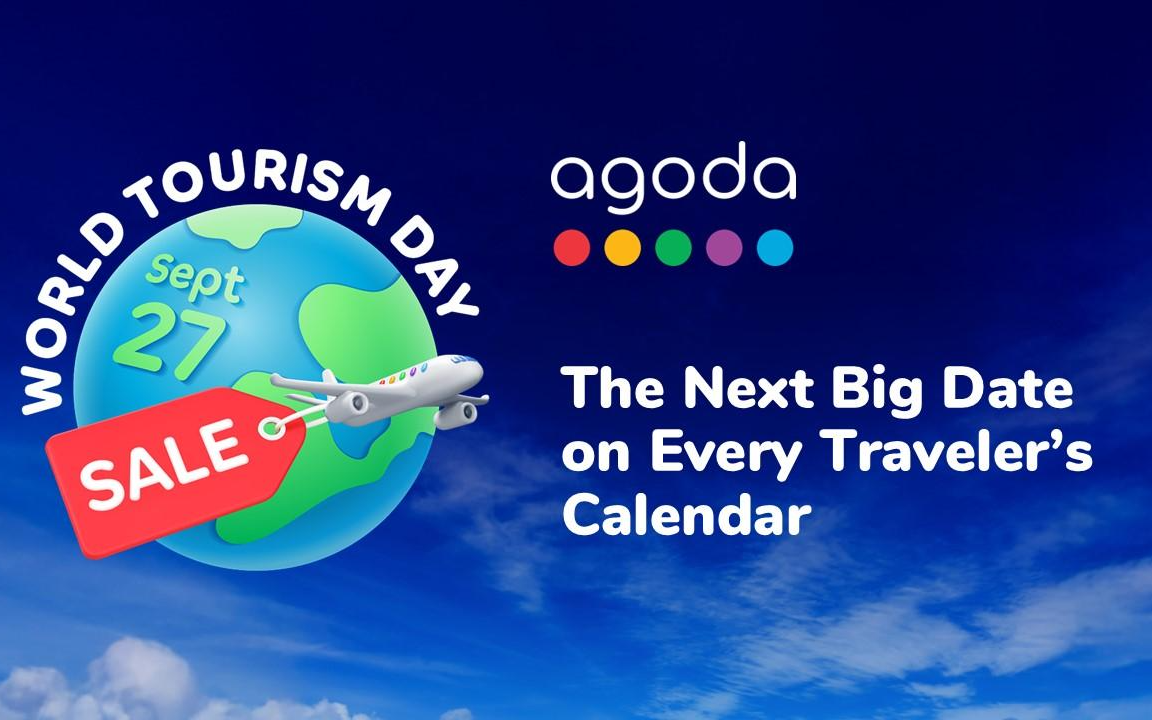 Agoda ưu đãi giảm đến 60% hưởng ứng Ngày Du lịch Thế giới