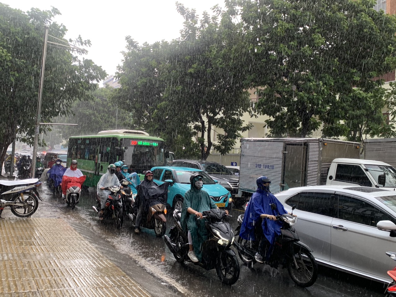 Thời tiết TP HCM hôm nay, 18-9: Khả năng có mưa to đến rất to - Ảnh 1.