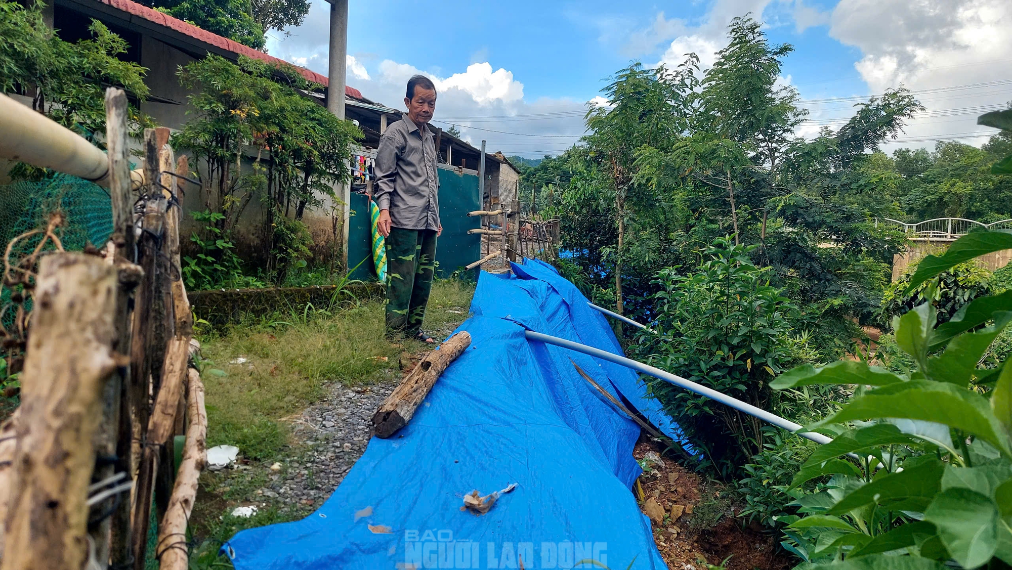 Giải pháp ngăn sạt lở suối A Chùm tại xã Lao Bảo Quảng Trị - Ảnh 5.