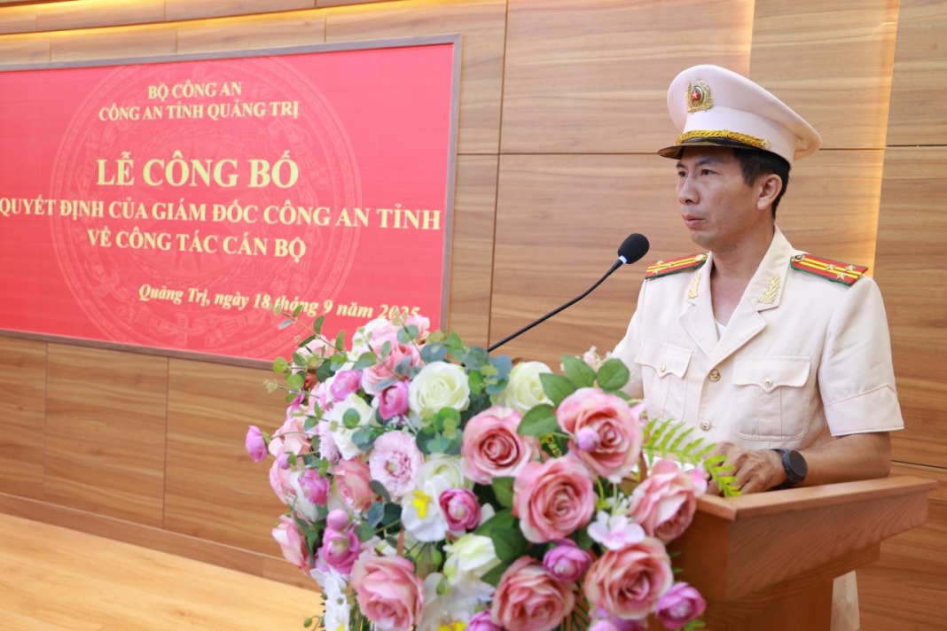 Thượng tá Hồ Văn Đồng giữ chức Trưởng Công an đặc khu Cồn Cỏ - Ảnh 2.