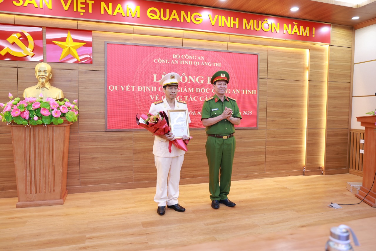 Thượng tá Hồ Văn Đồng giữ chức Trưởng Công an đặc khu Cồn Cỏ - Ảnh 1.