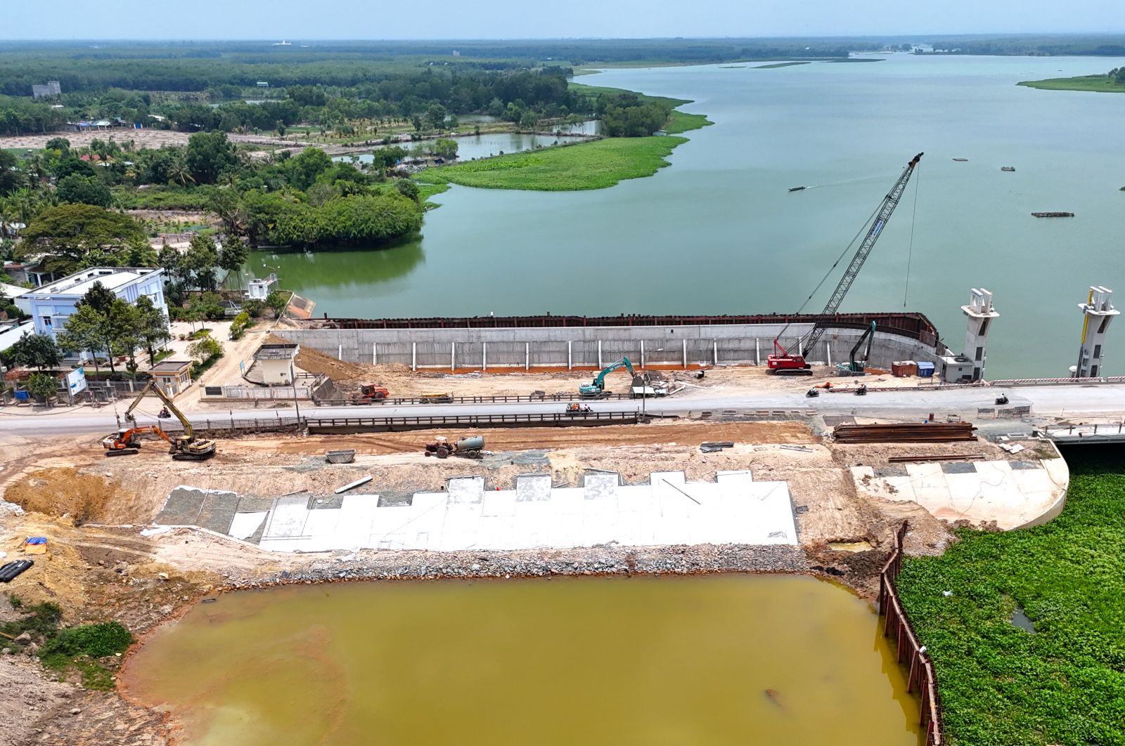 Tây Ninh hoàn thành công trình hồ chứa nước Tha La vào Cuối năm 2025 - Ảnh 1.
