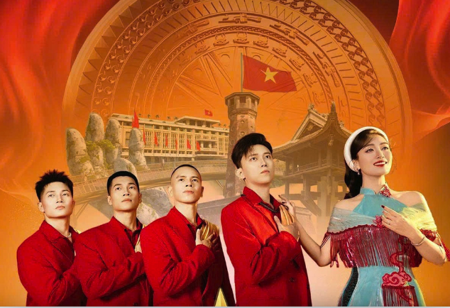 Sao mai Huyền Trang ra MV mừng tết Độc lập- Ảnh 2. Sao mai Huyền Trang ra MV mừng tết Độc lập- Ảnh 2.