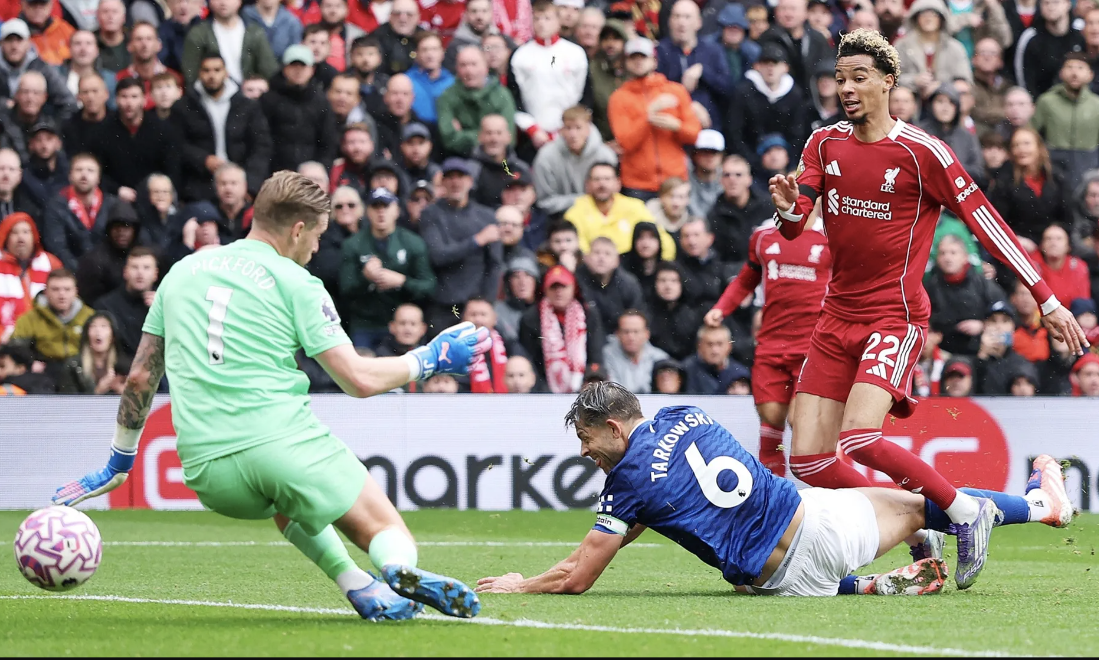 Everton gục ngã derby Merseyside, Liverpool toàn thắng Ngoại hạng Anh - Ảnh 2.