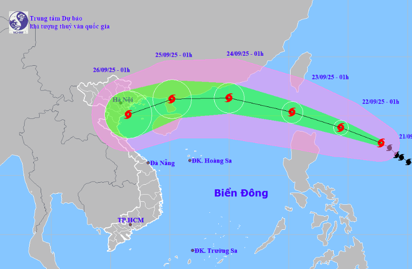 Bão Ragasa mạnh thêm, giật cấp siêu bão , có ảnh hưởng đến nước ta?- Ảnh 1.