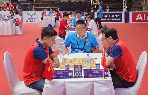 Cờ tướng Việt mơ kỳ tích thế giới - Ảnh 1. Cờ tướng Việt mơ kỳ tích thế giới - Ảnh 1.