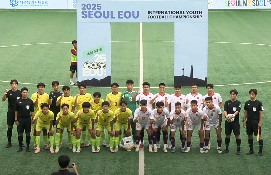 U18 Việt Nam kém may mắn khi thua đội bóng của Nhật Bản - Ảnh 2.