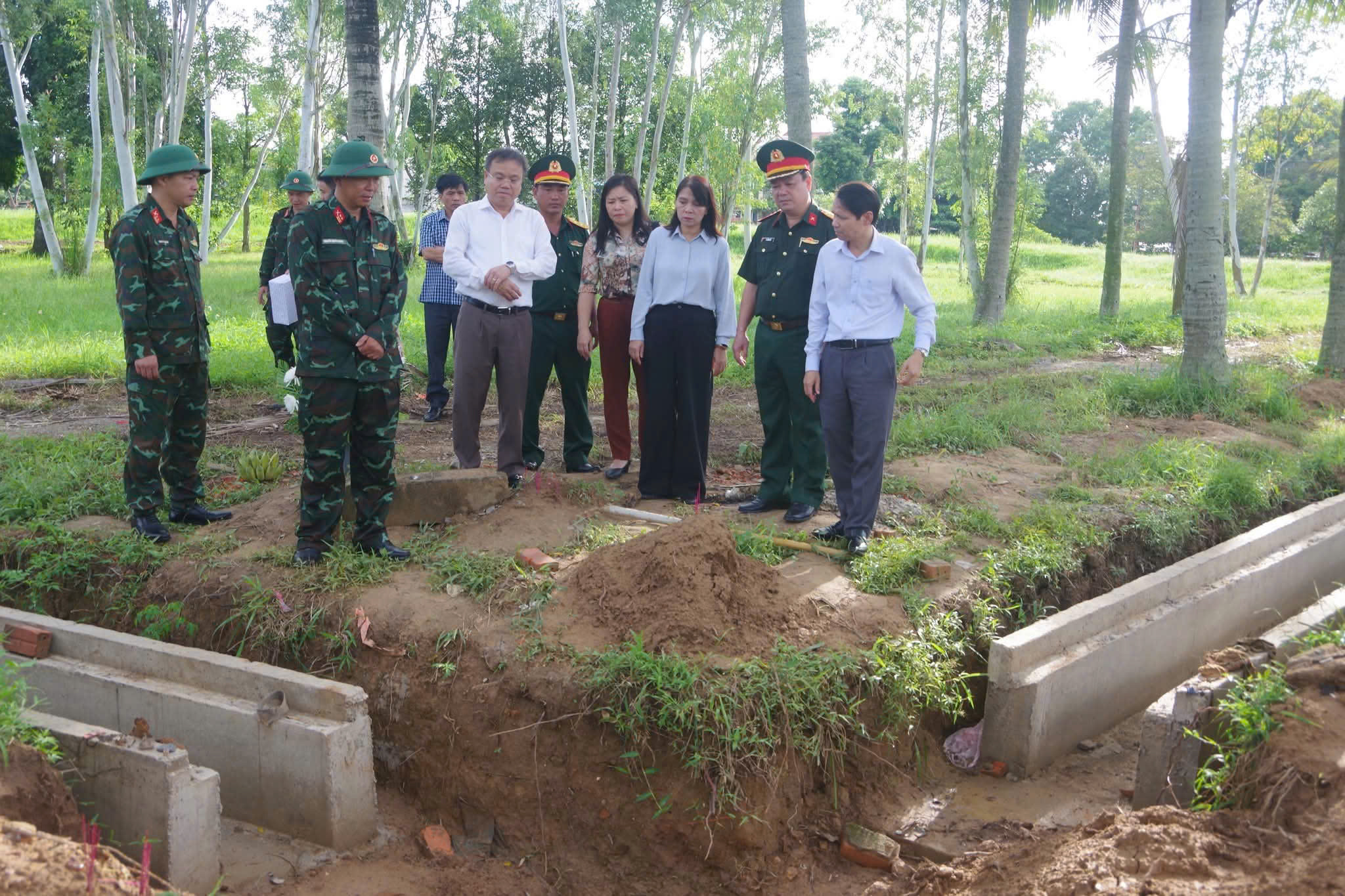 Tôn tạo Thành cổ Quảng Trị phát hiện nhiều hài cốt liệt sĩ trong quá trình thi công - Ảnh 2.