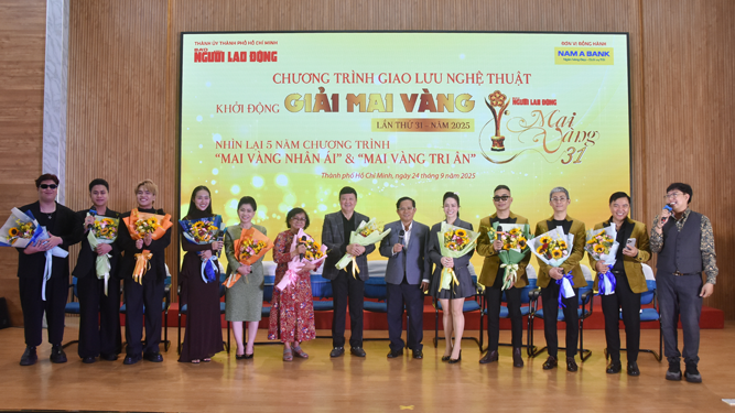 A Mai Vang-díj humanitárius szellemet hirdet - 2. kép. Giải Mai Vàng lan tỏa tinh thần nhân văn - Ảnh 2.