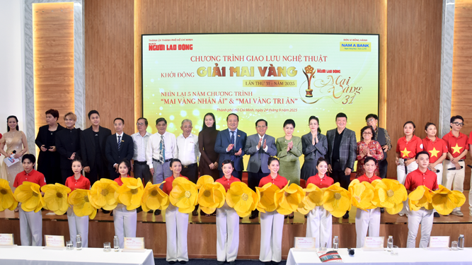 A Mai Vang-díj humanitárius szellemet hirdet - 1. kép. Giải Mai Vàng lan tỏa tinh thần nhân văn - Ảnh 1.