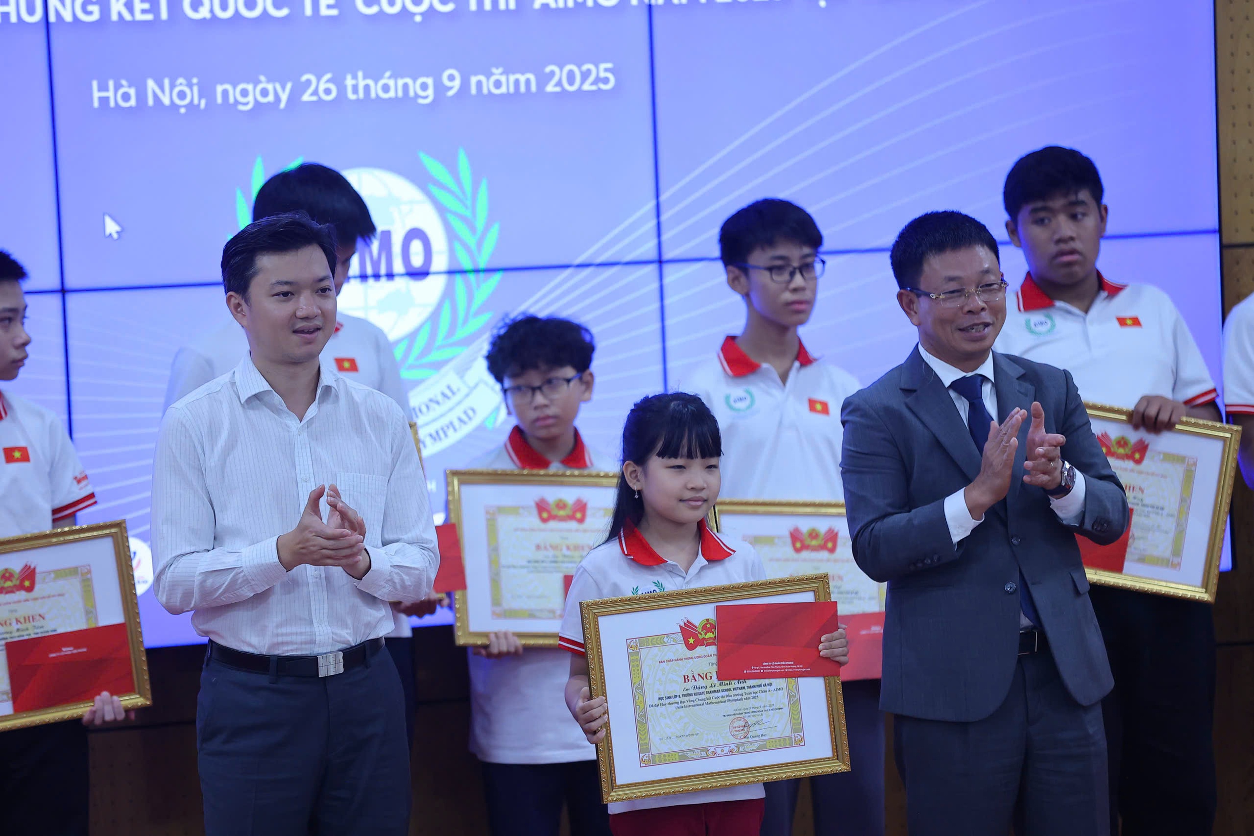 এশিয়ান গণিত প্রতিযোগিতার উদ্বোধন - AIMO - ছবি ৩। Phát động Đấu trường Toán học Châu Á - AIMO- Ảnh 3.