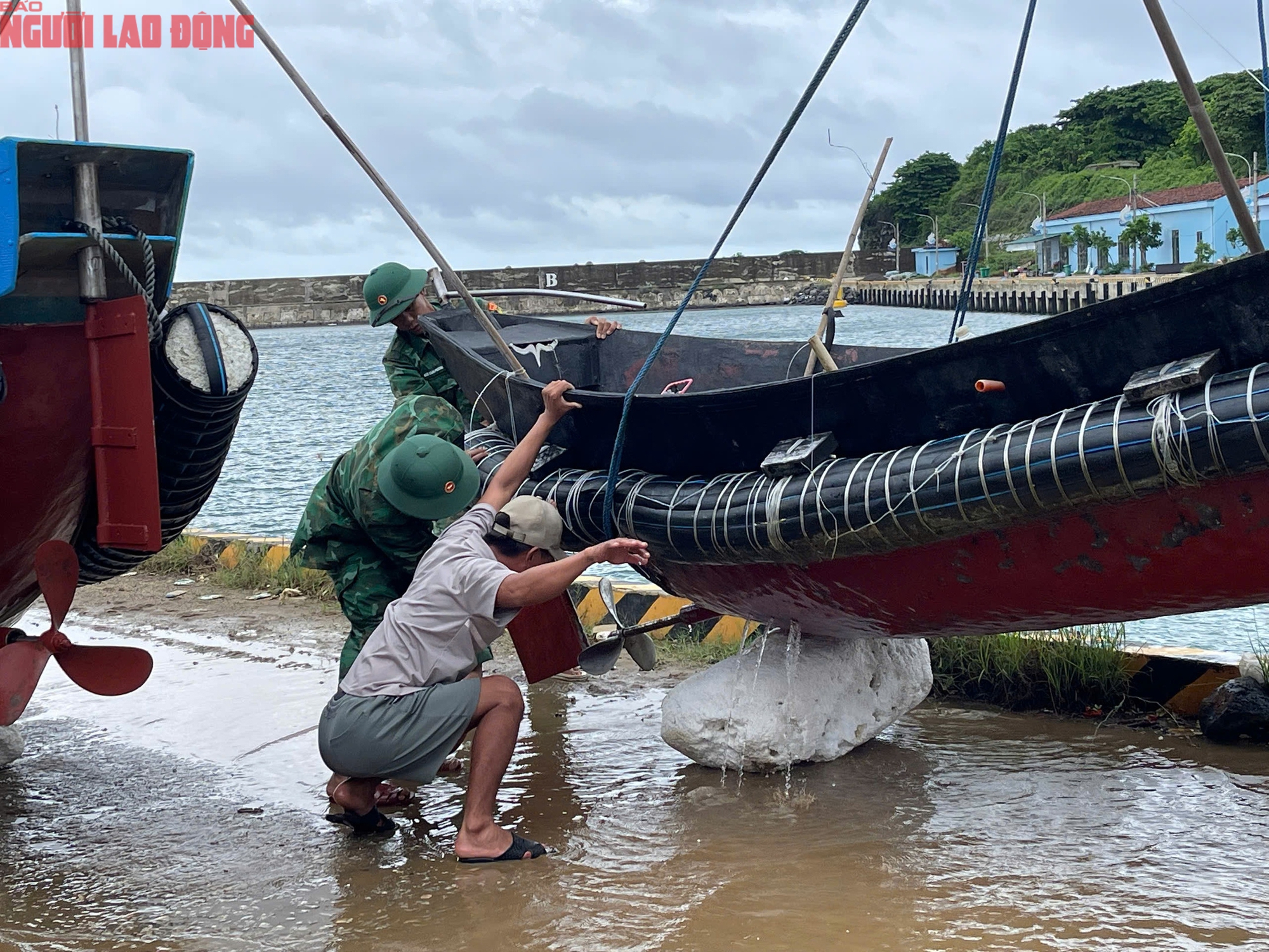 Hình ảnh "không chủ quan" ở đặc khu Cồn Cỏ, nơi bão số 10 ngang qua với cường độ mạnh- Ảnh 5.