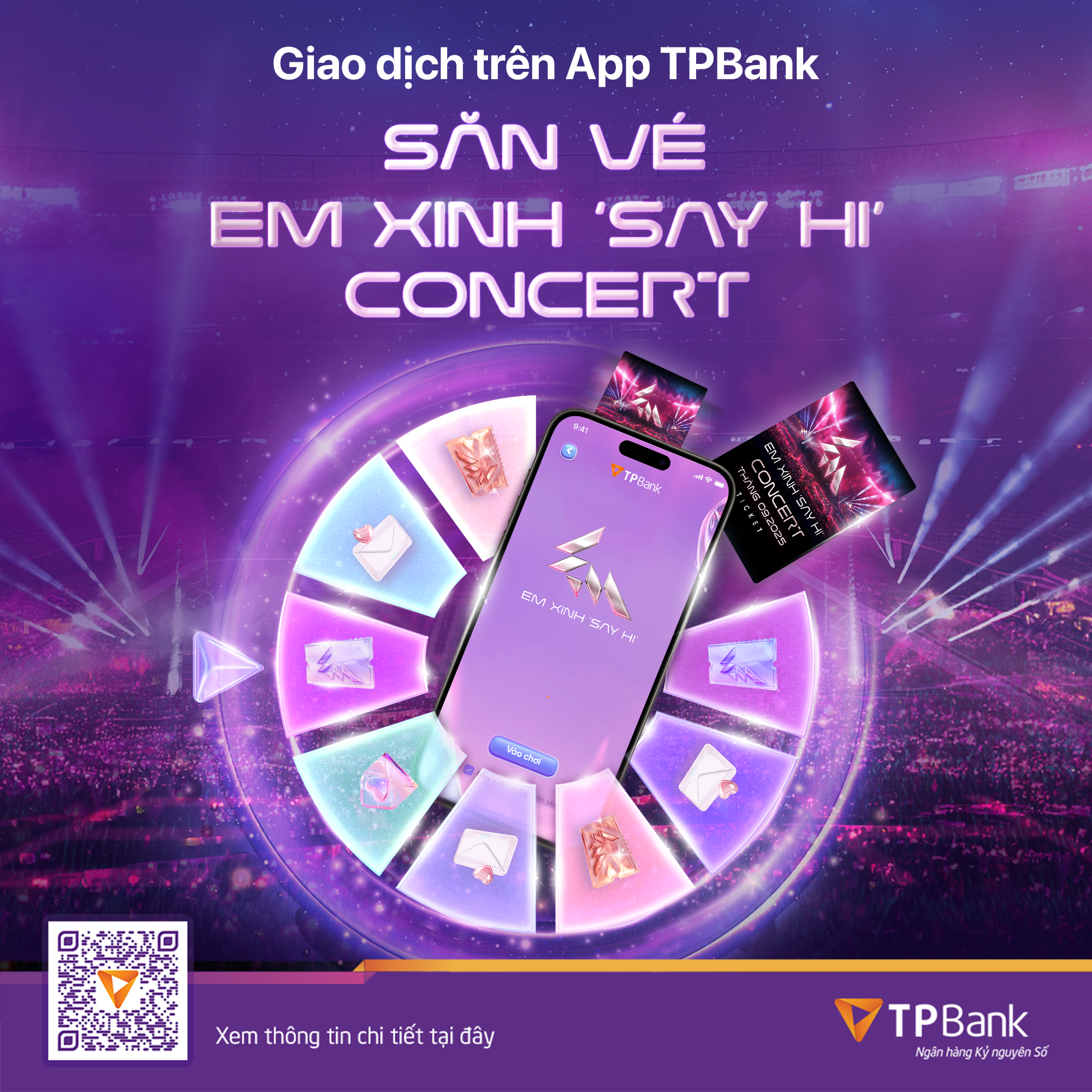 Săn vé Em Xinh “Say Hi” Concert Đêm 2 siêu dễ cùng TPBank- Ảnh 2. Săn vé Em Xinh “Say Hi” Concert Đêm 2 siêu dễ cùng TPBank- Ảnh 2.