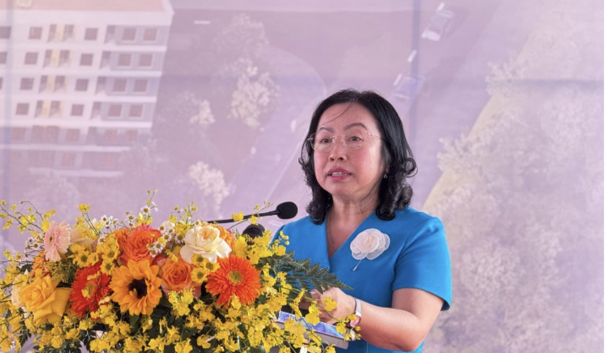 Vĩnh Long xây nhà ở xã hội 7 tầng, trang bị nội thất cho gần 2.000 công nhân - Ảnh 1.