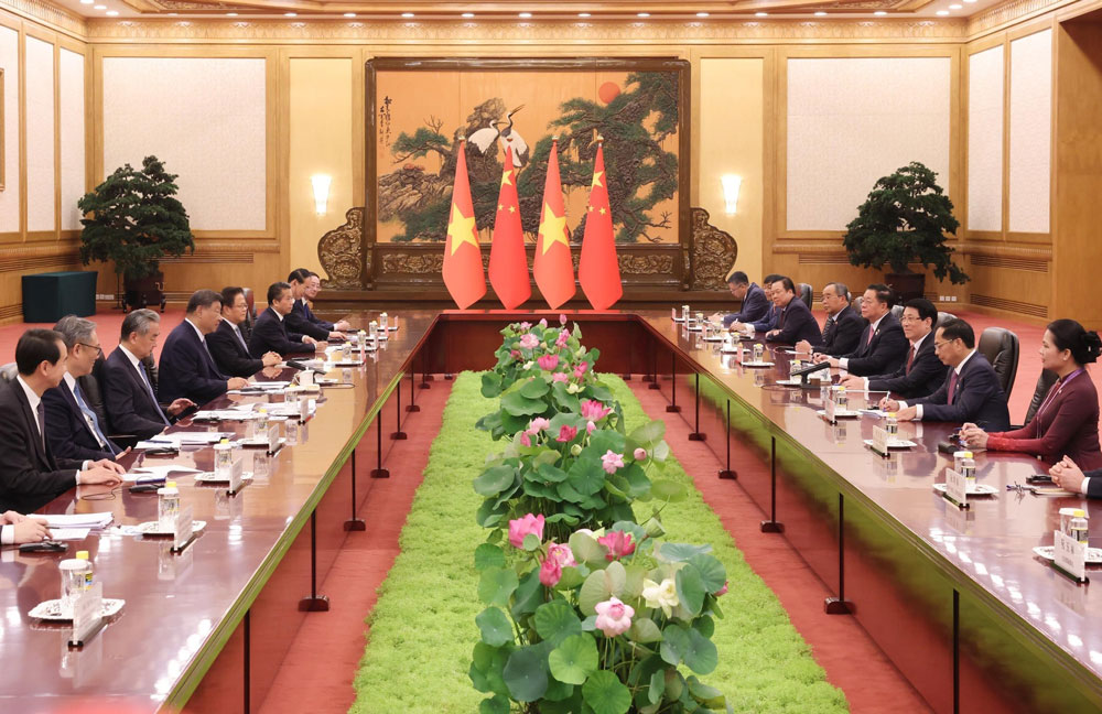 Việt Nam - Trung Quốc tăng cường hợp tác chiến lược- Ảnh 1. Việt Nam - Trung Quốc tăng cường hợp tác chiến lược- Ảnh 1.