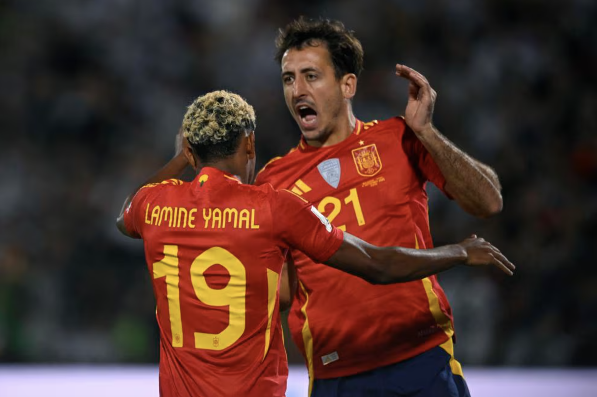 Yamal kiến tạo, Tây Ban Nha đè bẹp chủ nhà Bulgaria 3-0 vòng loại World Cup- Ảnh 2. Yamal kiến tạo, Tây Ban Nha đè bẹp chủ nhà Bulgaria 3-0 vòng loại World Cup- Ảnh 2.