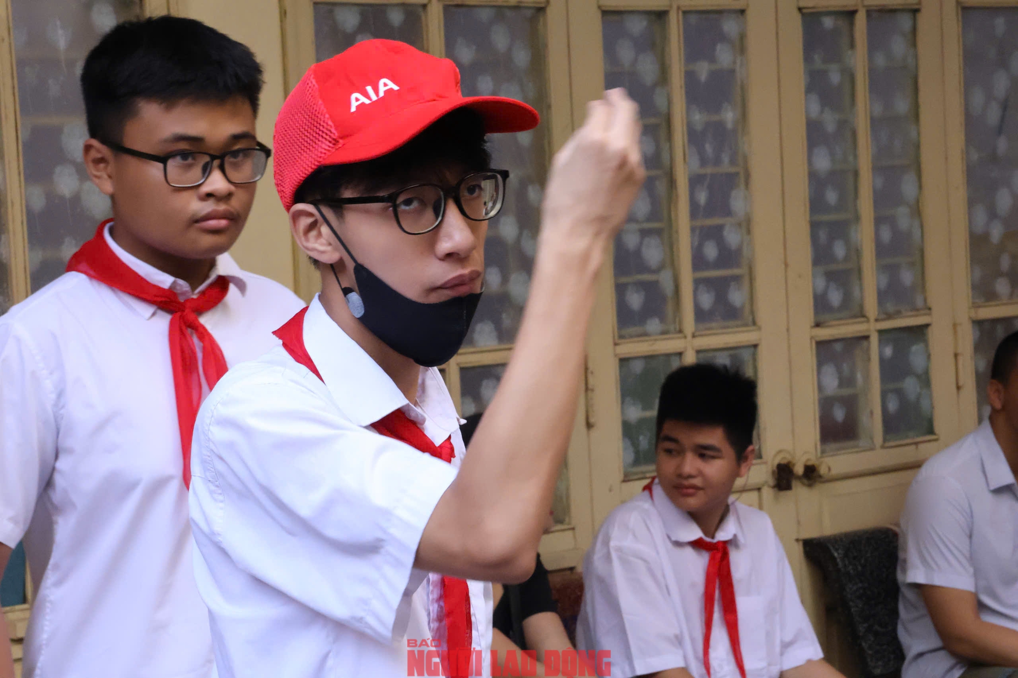 VIDEO: Xúc động lễ khai giảng năm học mới ở ngôi trường đặc biệt- Ảnh 11. VIDEO: Xúc động lễ khai giảng năm học mới ở ngôi trường đặc biệt- Ảnh 11.