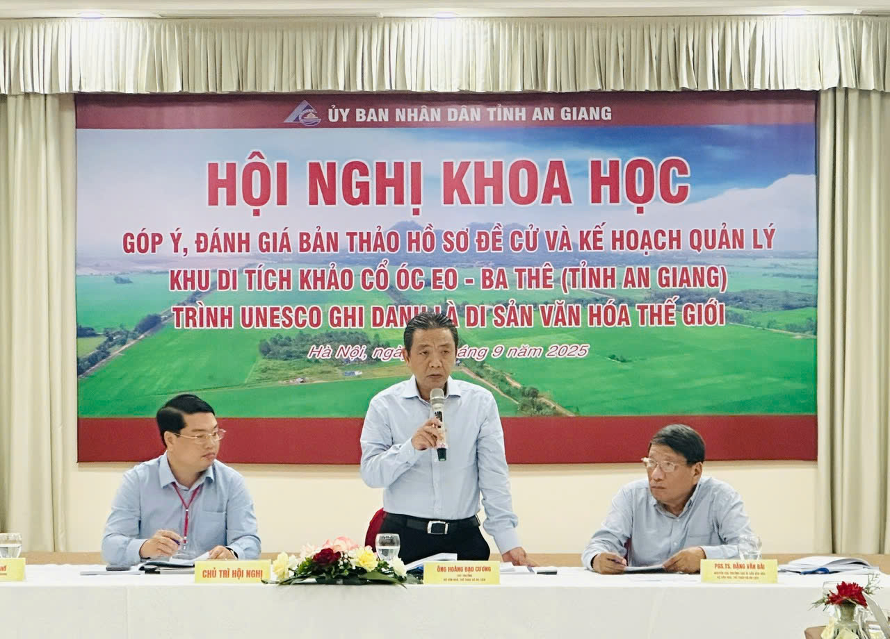 Di tích Óc Eo - Ba Thê trở thành di sản thế giới- Ảnh 1.