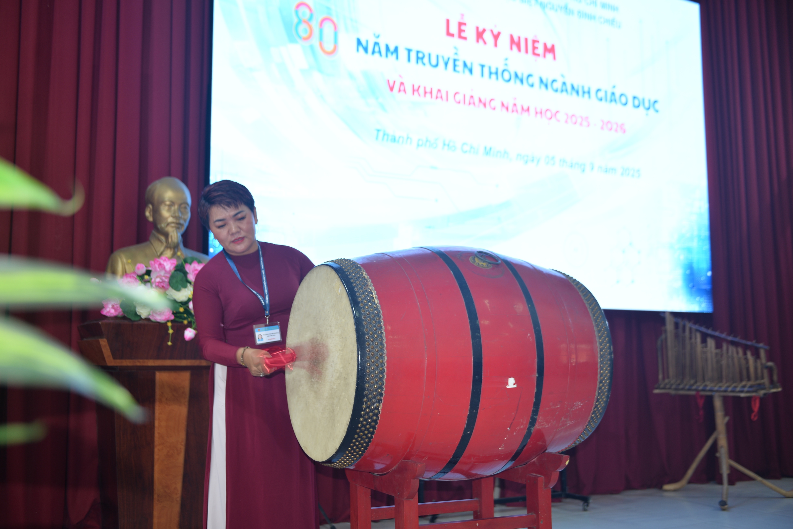 Lễ khai giảng xúc động tại trường khiếm thị Nguyễn Đình Chiểu- Ảnh 5. Lễ khai giảng xúc động tại trường khiếm thị Nguyễn Đình Chiểu- Ảnh 5.
