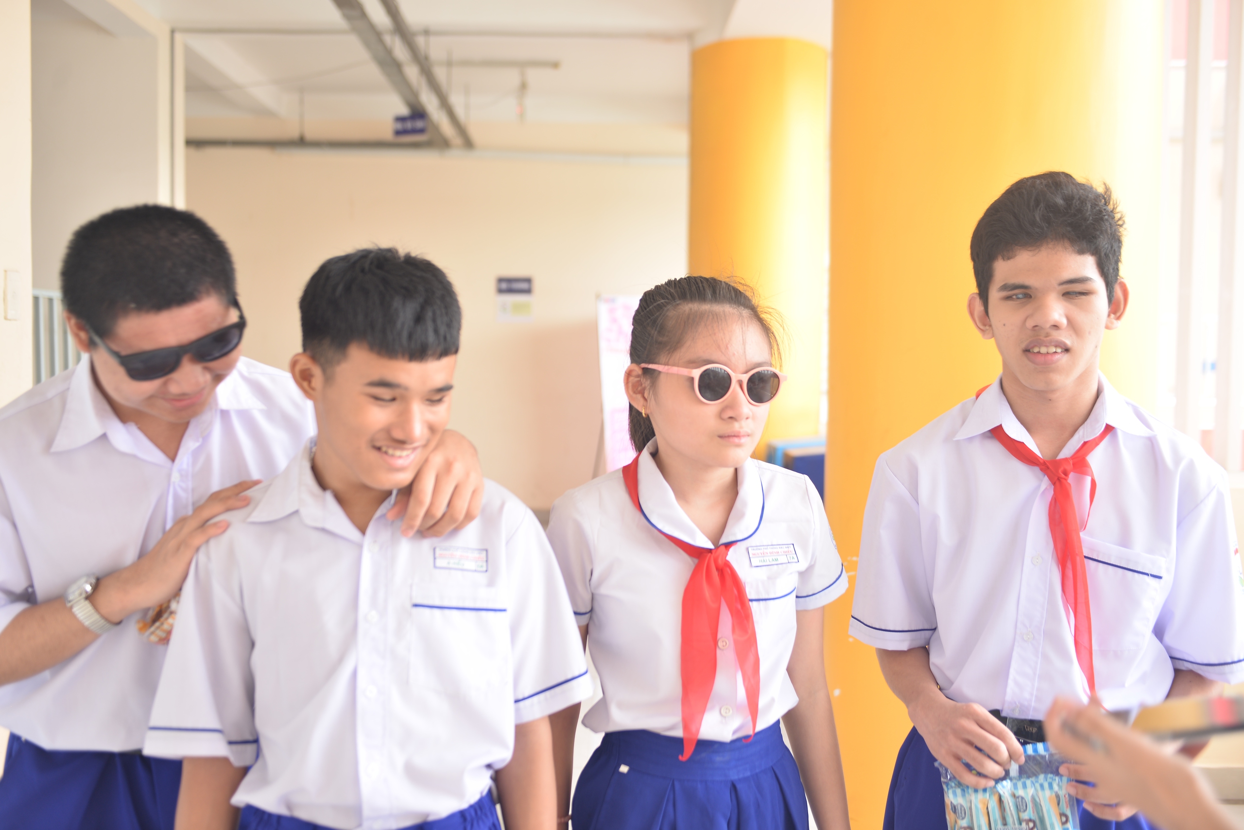 Lễ khai giảng xúc động tại trường khiếm thị Nguyễn Đình Chiểu- Ảnh 4. Lễ khai giảng xúc động tại trường khiếm thị Nguyễn Đình Chiểu- Ảnh 4.