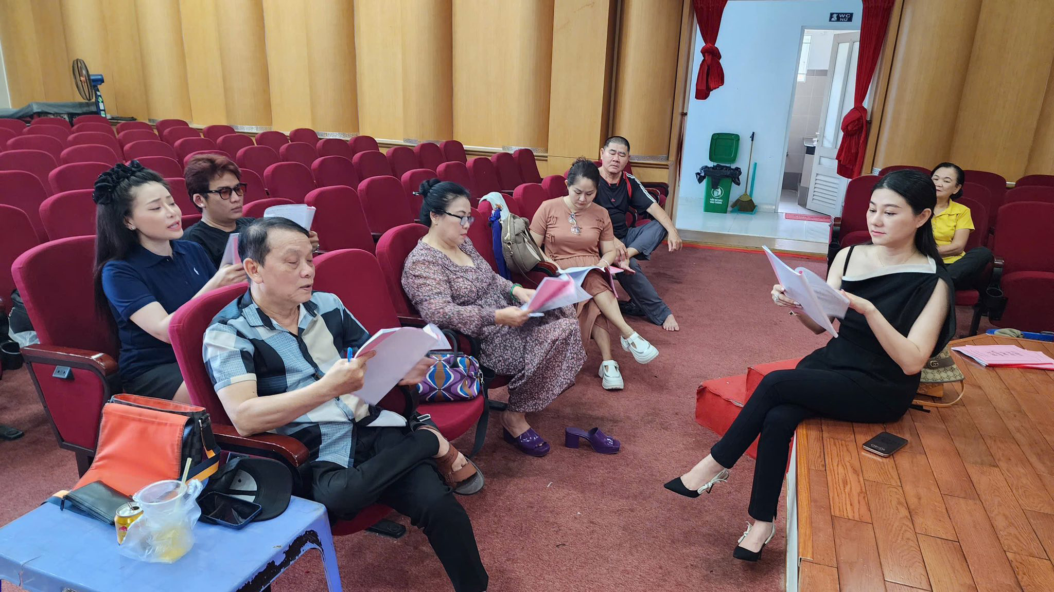 Dàn dựng vở cải lương "Bức ngôn đồ Đại Việt"- Ảnh 1.