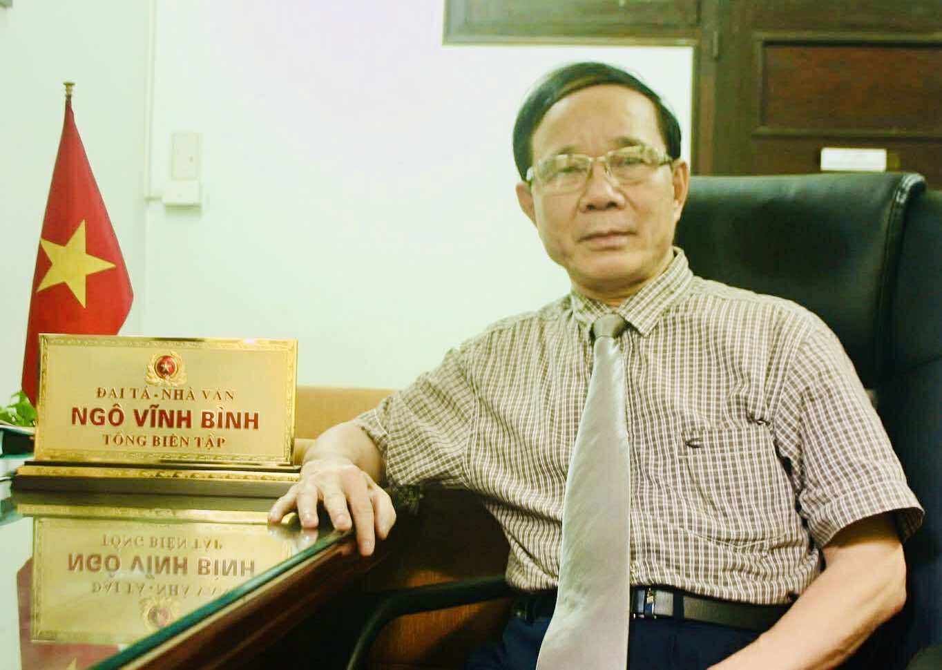 Vĩnh biệt Đại tá, Nhà văn Ngô Vĩnh Bình- Ảnh 1. Vĩnh biệt Đại tá, Nhà văn Ngô Vĩnh Bình- Ảnh 1.