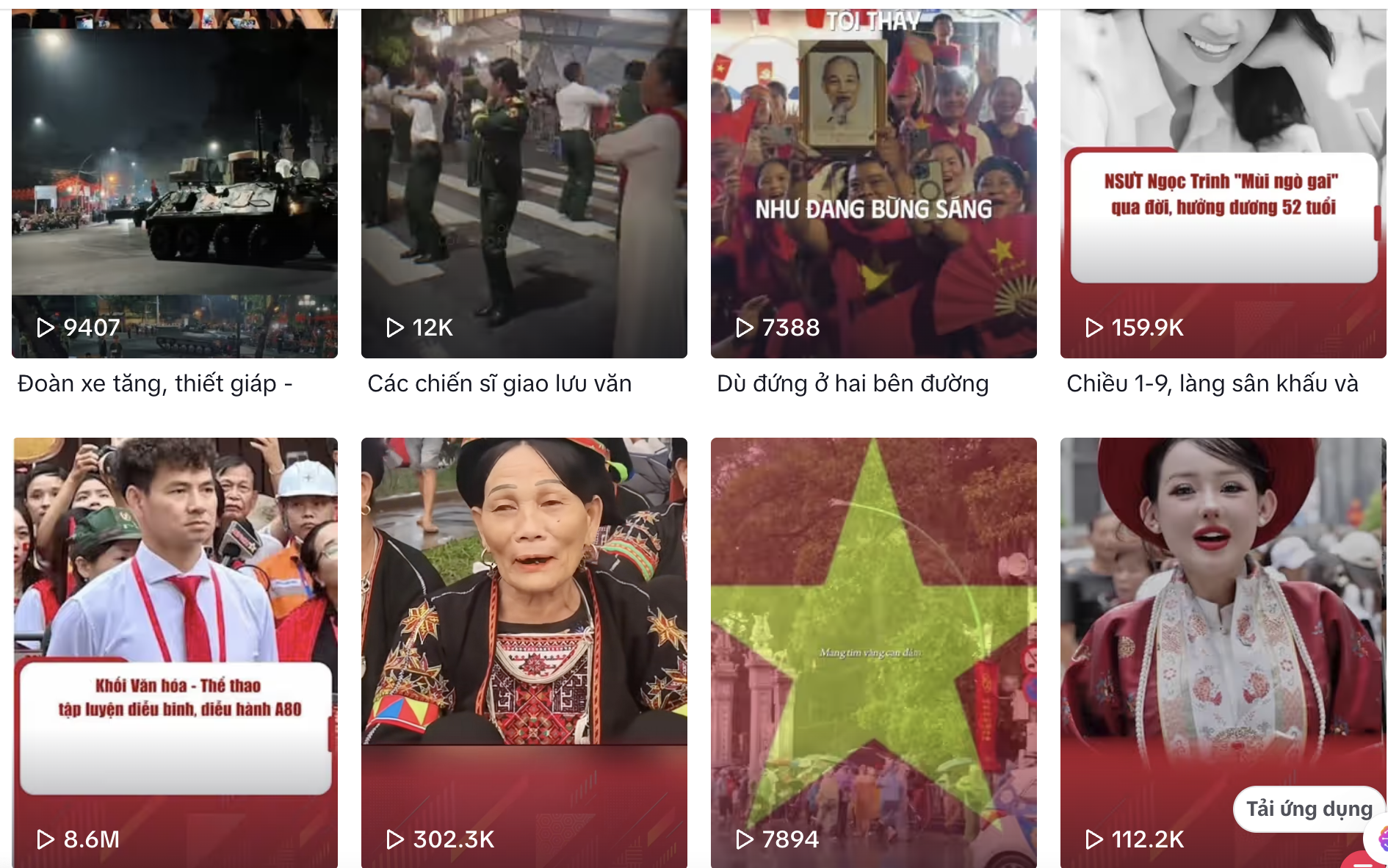Trăm ngàn video yêu nước trên TikTok, hút hàng tỉ lượt xem - Ảnh 1. Trăm ngàn video yêu nước trên TikTok, hút hàng tỉ lượt xem - Ảnh 1.