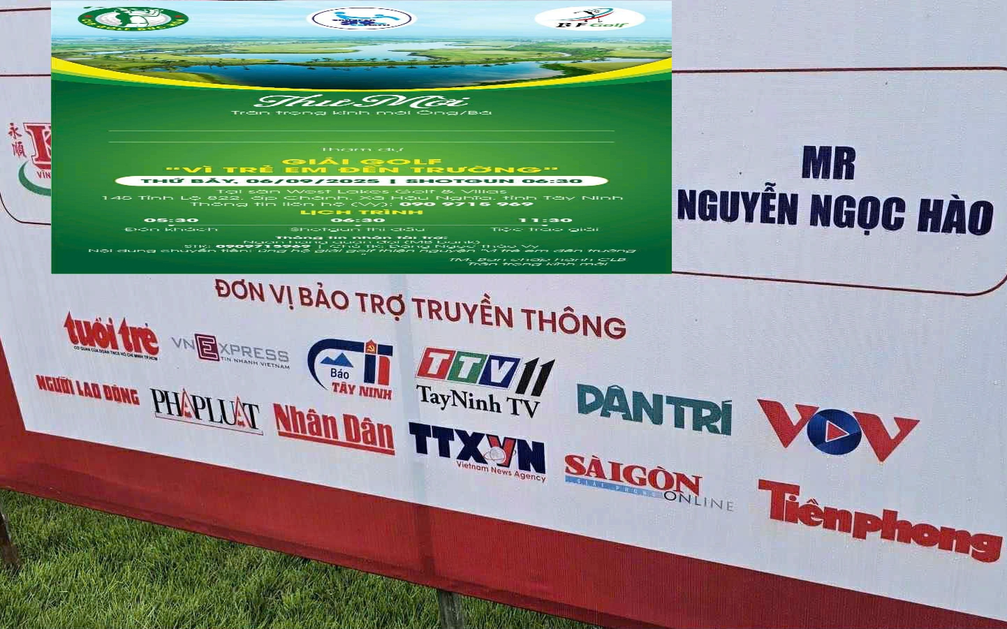 Ban tổ chức giải golf ở Tây Ninh xin lỗi nhiều cơ quan báo chí- Ảnh 2.