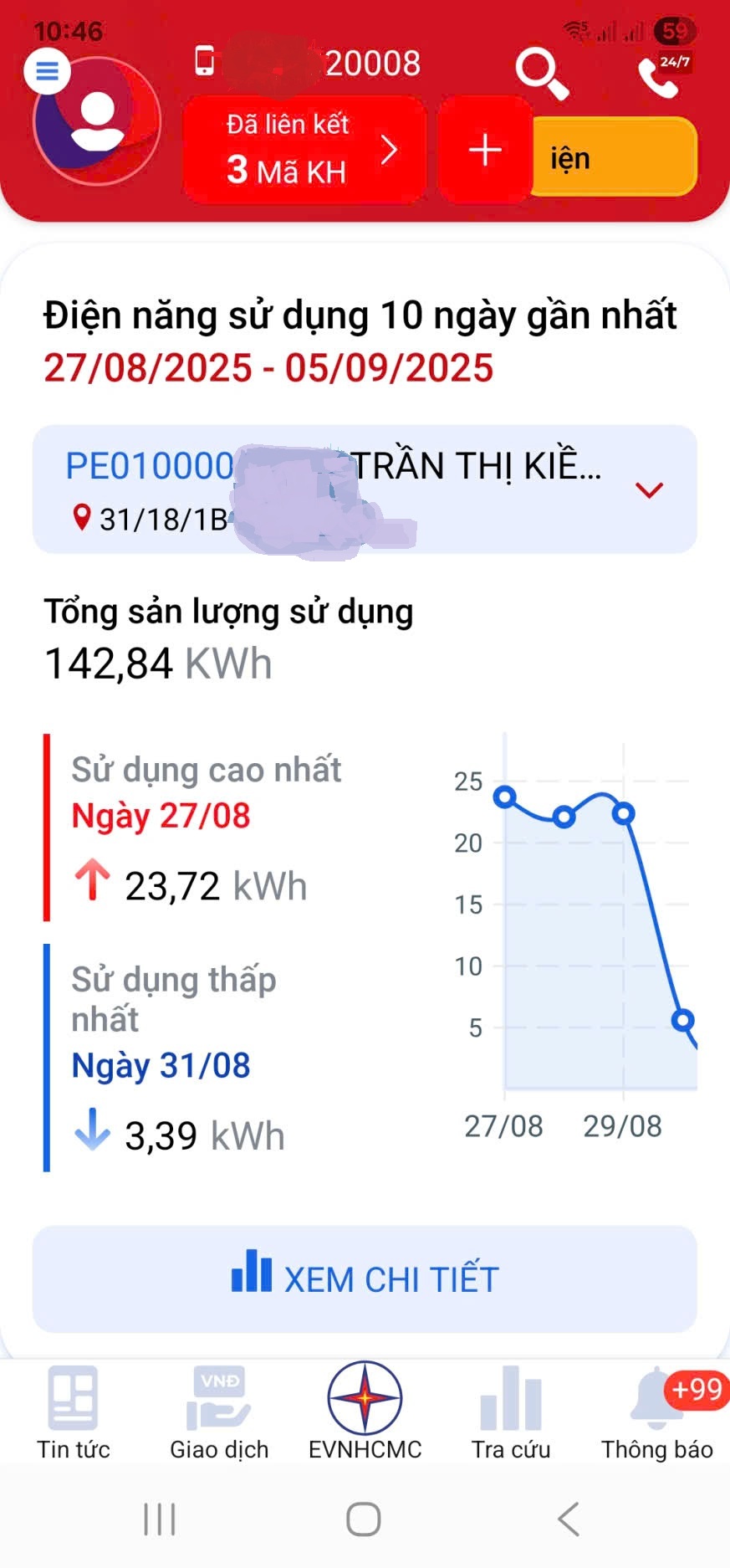 Điện lực TP HCM: Công khai lượng điện tiêu thụ hàng ngày trên App- Ảnh 4. Điện lực TP HCM: Công khai lượng điện tiêu thụ hàng ngày trên App- Ảnh 4.