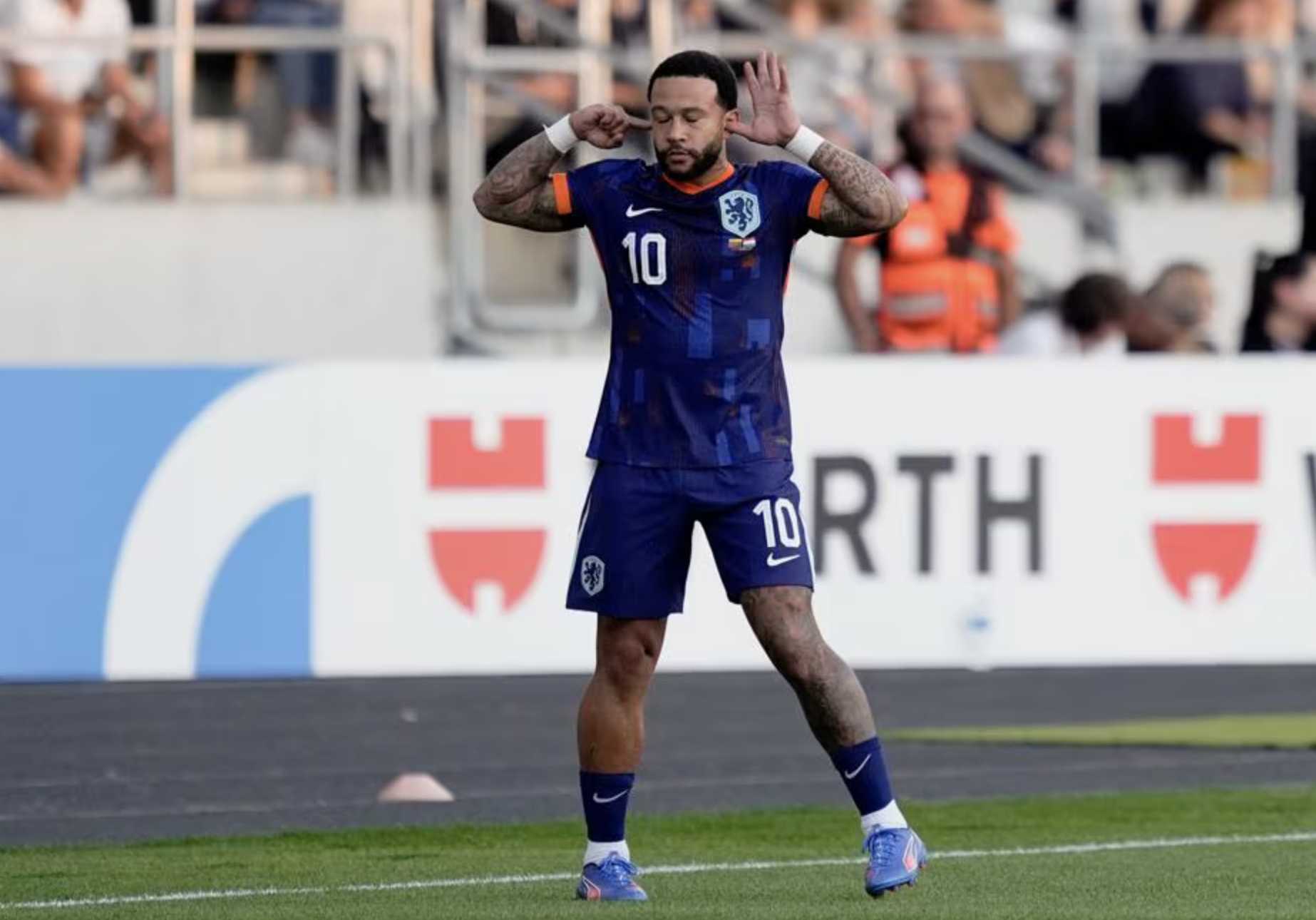 Memphis Depay lập kỷ lục ghi bàn, Hà Lan suýt bị hạ knock-out ở Kaunas - Ảnh 1.