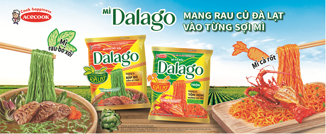 Acecook Việt Nam ra mắt sản phẩm mì ăn liền Dalago- Ảnh 1.