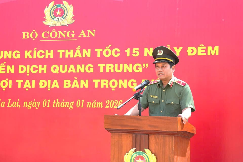 Bộ Công an xuất quân thần tốc 15 ngày đêm Chiến dịch Quang Trung  - Ảnh 1.