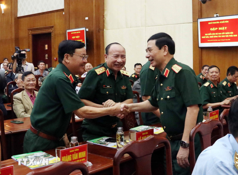 Tri ân cán bộ cao cấp Quân đội nghỉ hưu khu vực phía Nam - Ảnh 1.