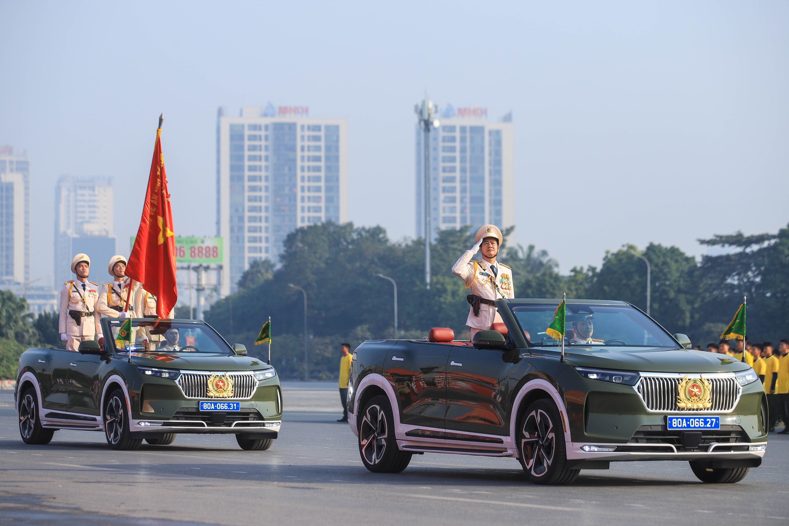 Cảnh s&aacute;t bảo vệ Đại hội XIV của Đảng: Sự kiện ph&ocirc; diễn sức mạnh an ninh - Ảnh 2.