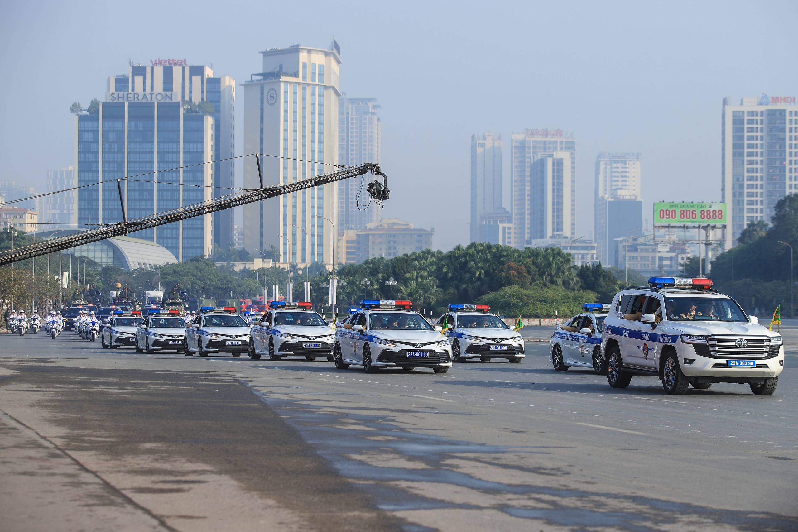 Cảnh s&aacute;t bảo vệ Đại hội XIV của Đảng: Sự kiện ph&ocirc; diễn sức mạnh an ninh - Ảnh 4.