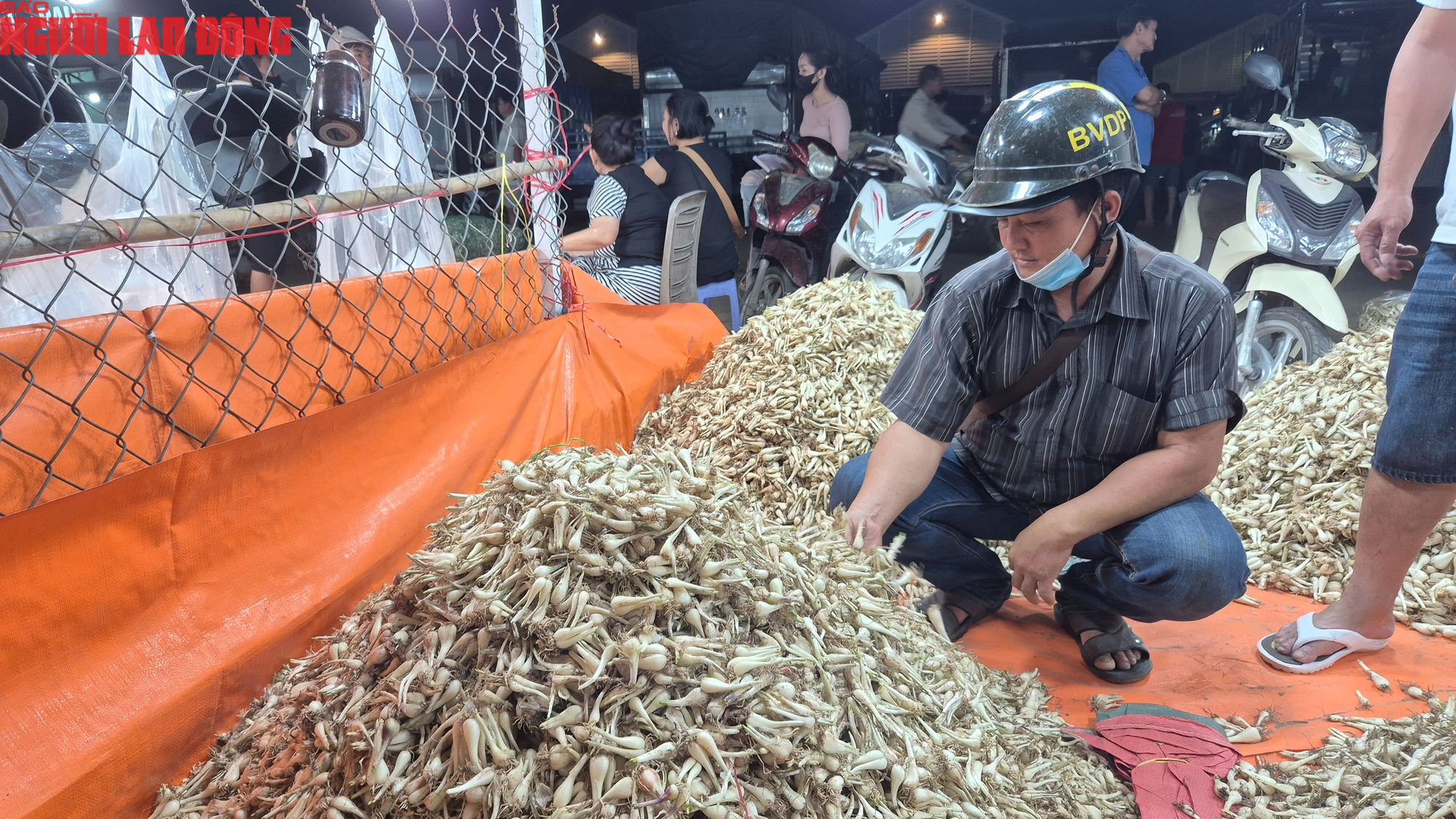 Cận cảnh khu chợ kiệu Tết lớn nhất TPHCM - Ảnh 6.